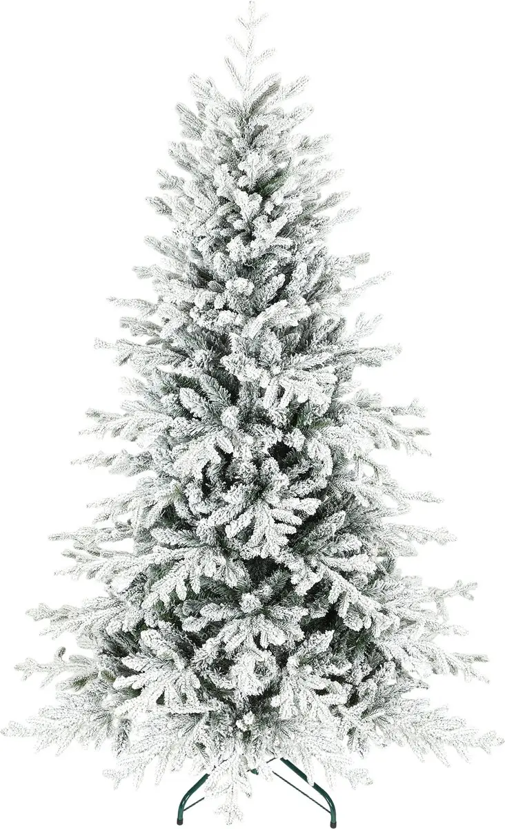 HOMCOM-Kerstboom-Plastic-116x116x180cm-Vert