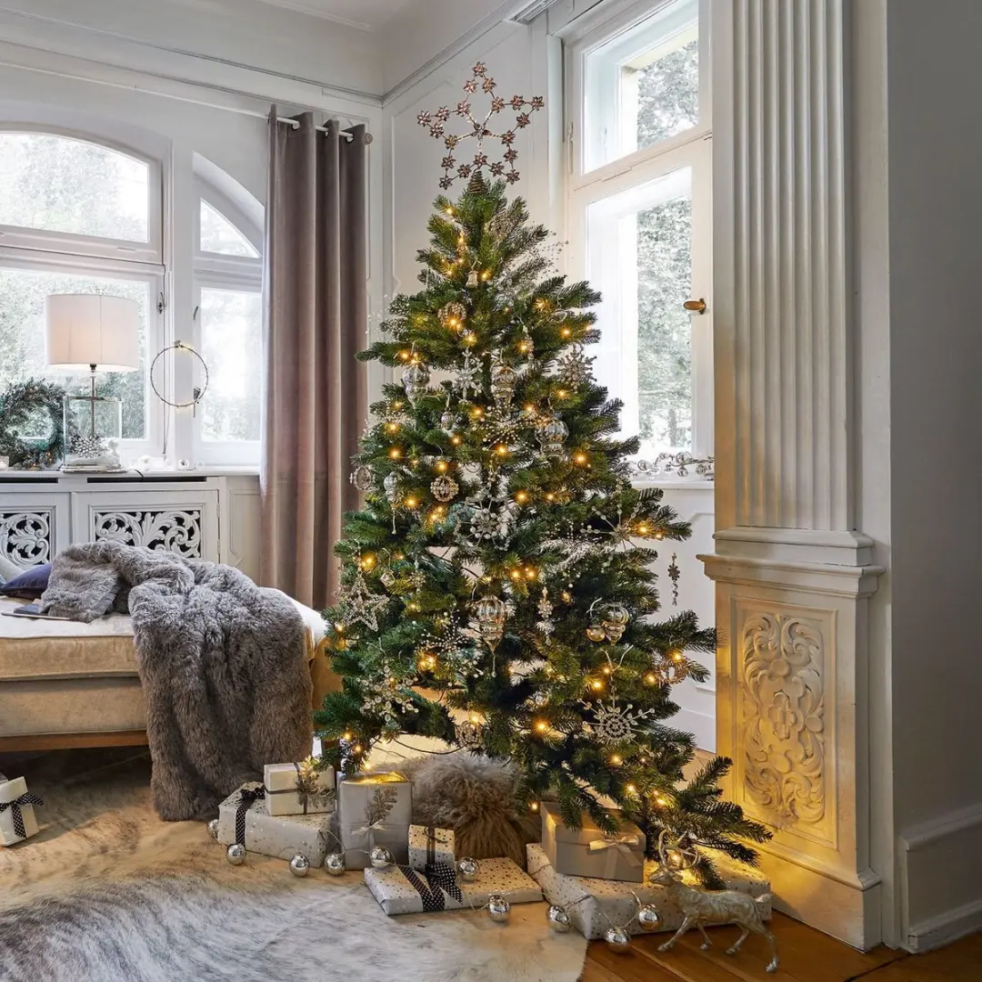 Loberon Kerstboom Helford 150cm - Groen