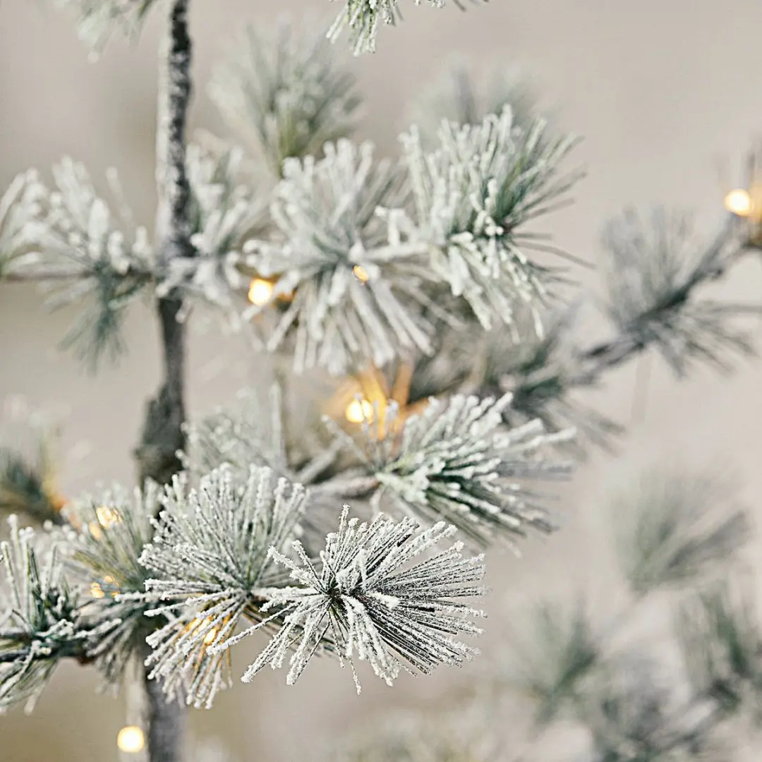 Loberon Kerstboom Falkirk 58cm - Op stam - LED-verlichting