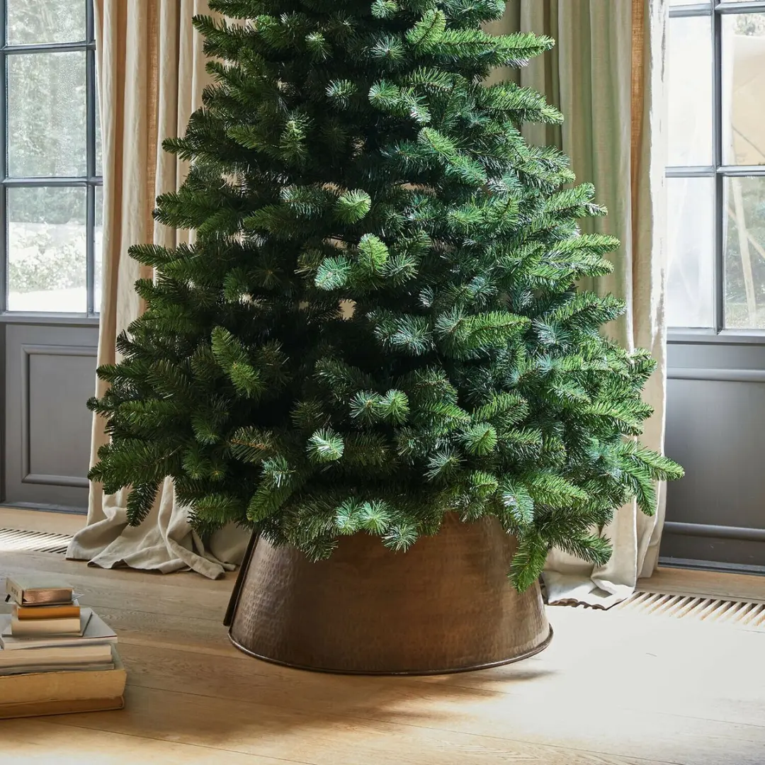 Loberon Kerstboomrok Omeyra Antiekgoud 68cm