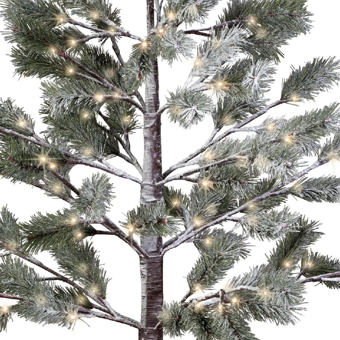 Lumineo Lichtboom LED 180cm - 96 Lampen Groen - afbeelding 2 van 4