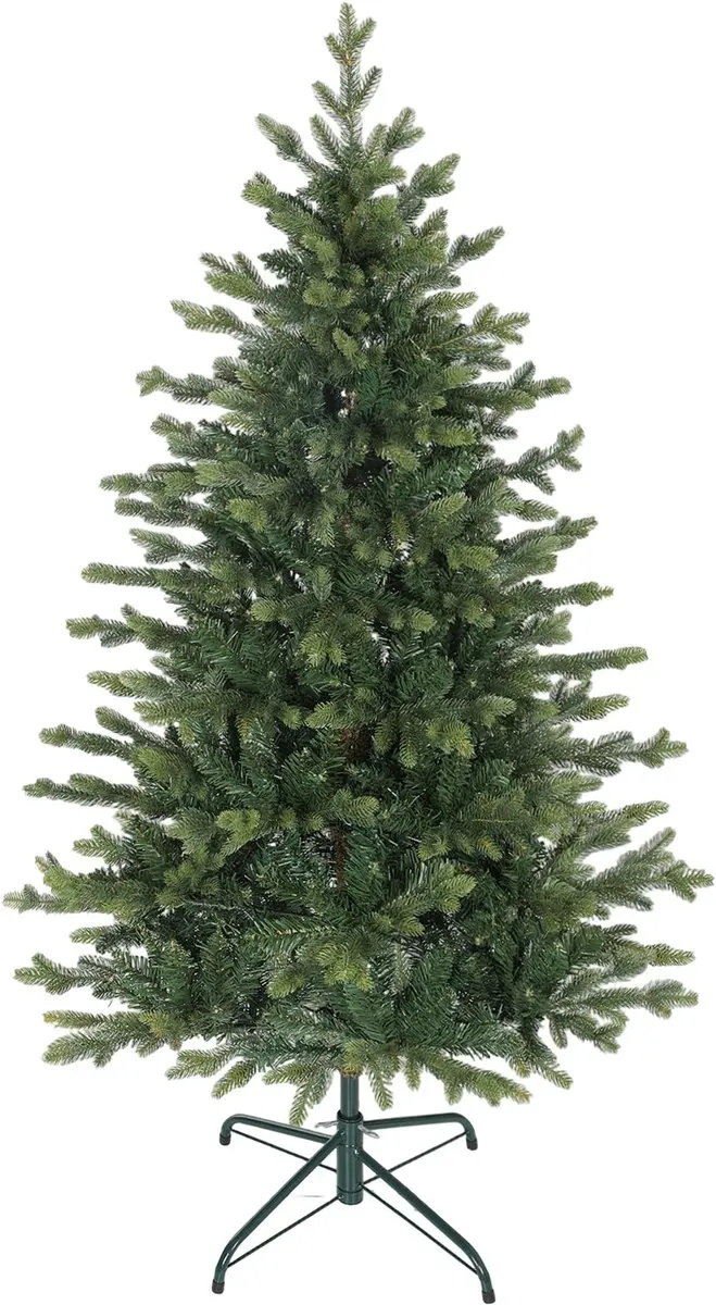 HOMCOM-Kerstboom-Kunststof-90x90x150cm-Groen