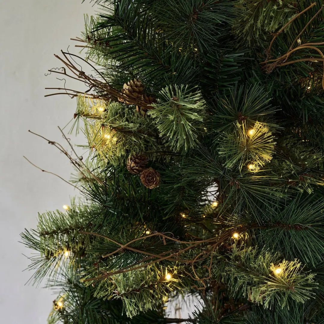 Loberon Ledkerstboom Yundra 100cm - 220 LED - Groen