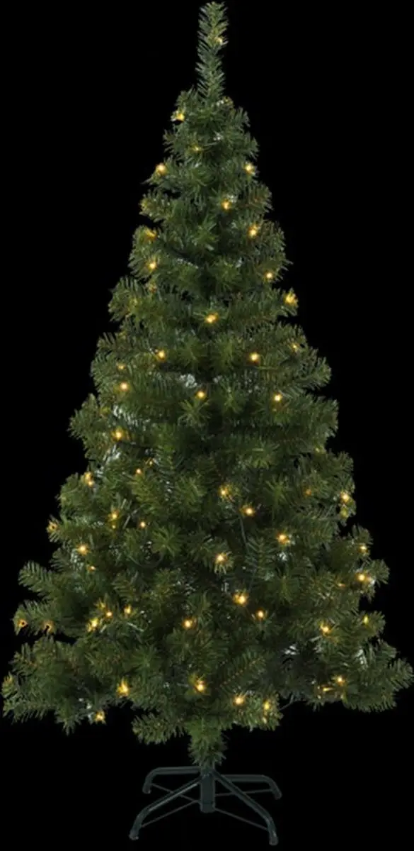 Star Trading Ottawa Kerstboom 150cm - 110 Warm Witte LED - Groen - afbeelding 3 van 5