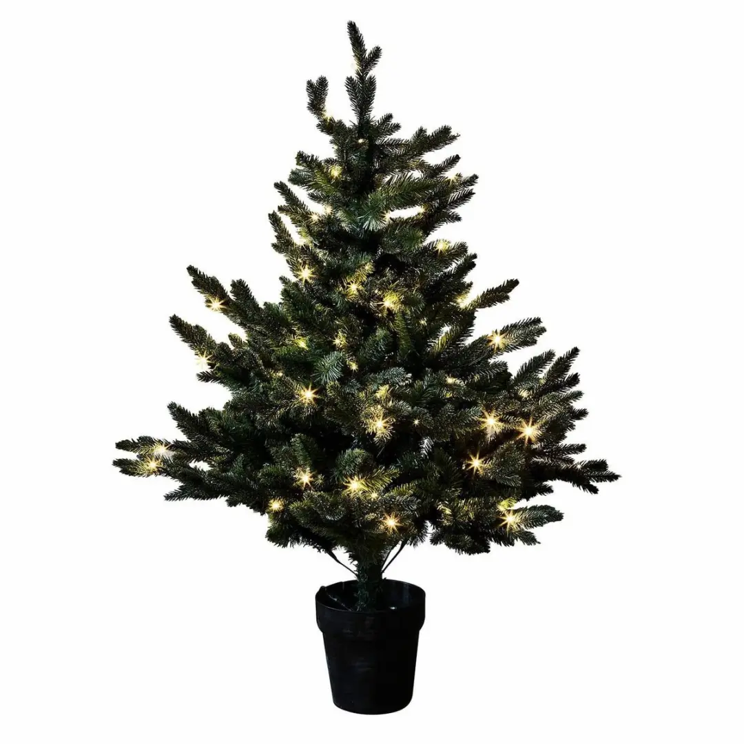Loberon Mini Sierboom Mantilly Groen - 110 LED