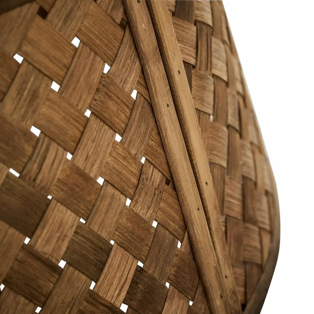 Loberon Kerstboomomranding Eden Bruin 60cm