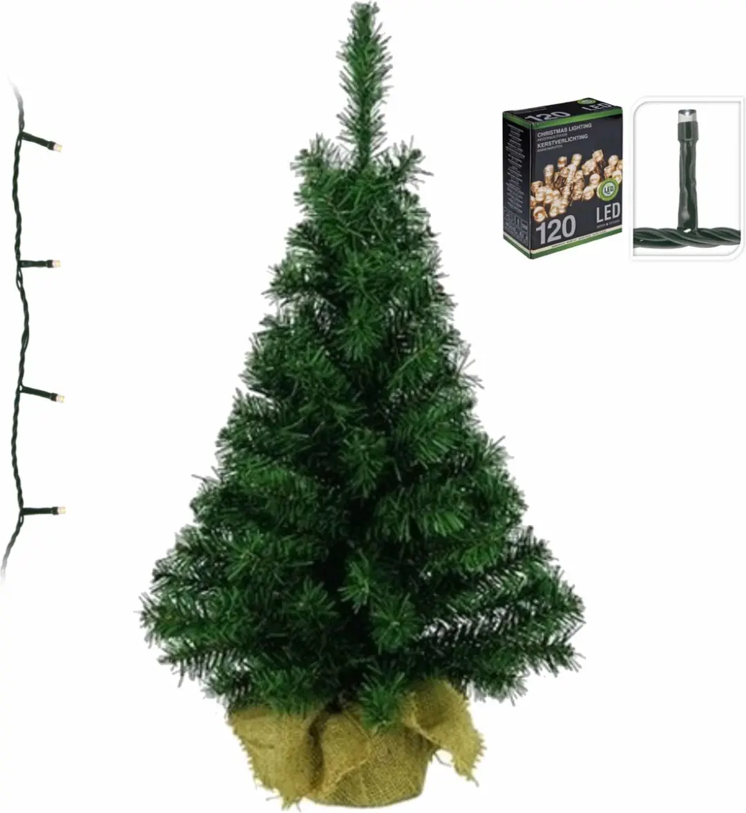 Volle kerstboom 75 cm