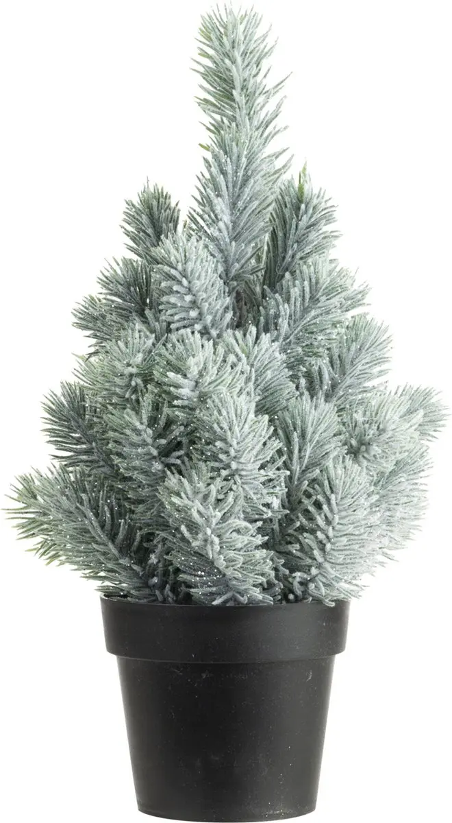 Cosy & Trendy Kunstboom/kunst kerstboom met sneeuw 30 cm