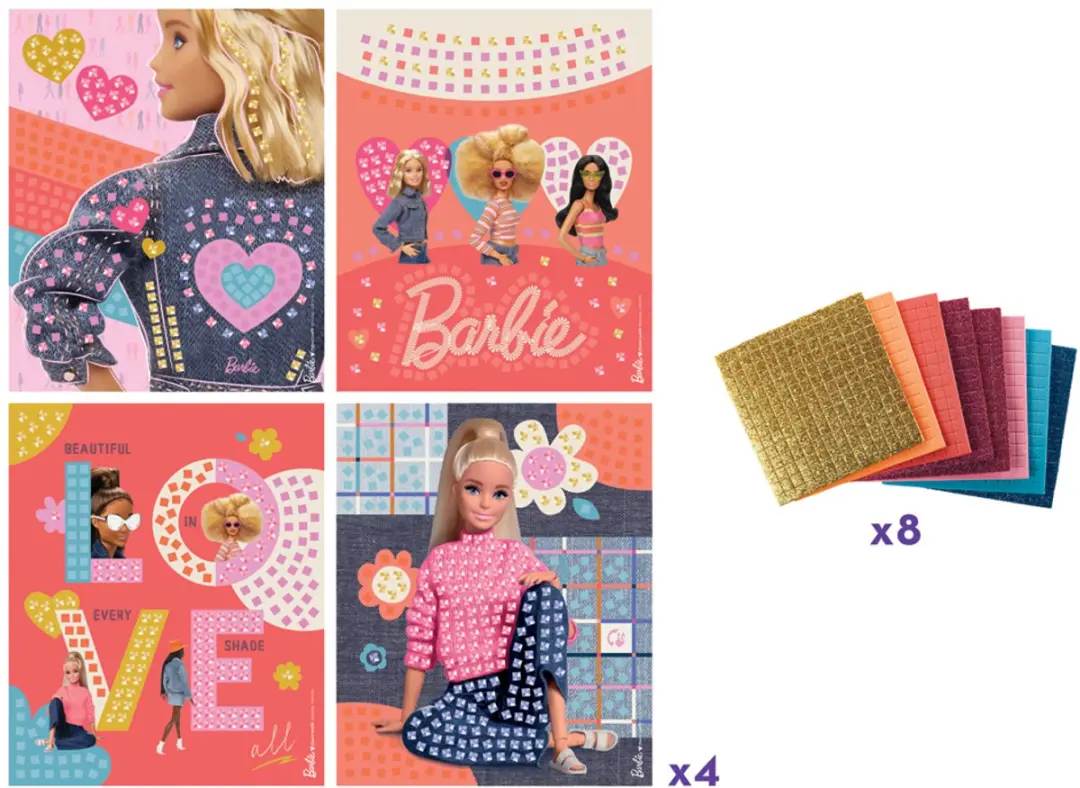 Maped Creativ Foam Mozaïek Barbie Fotomozaïekset - afbeelding 2 van 2