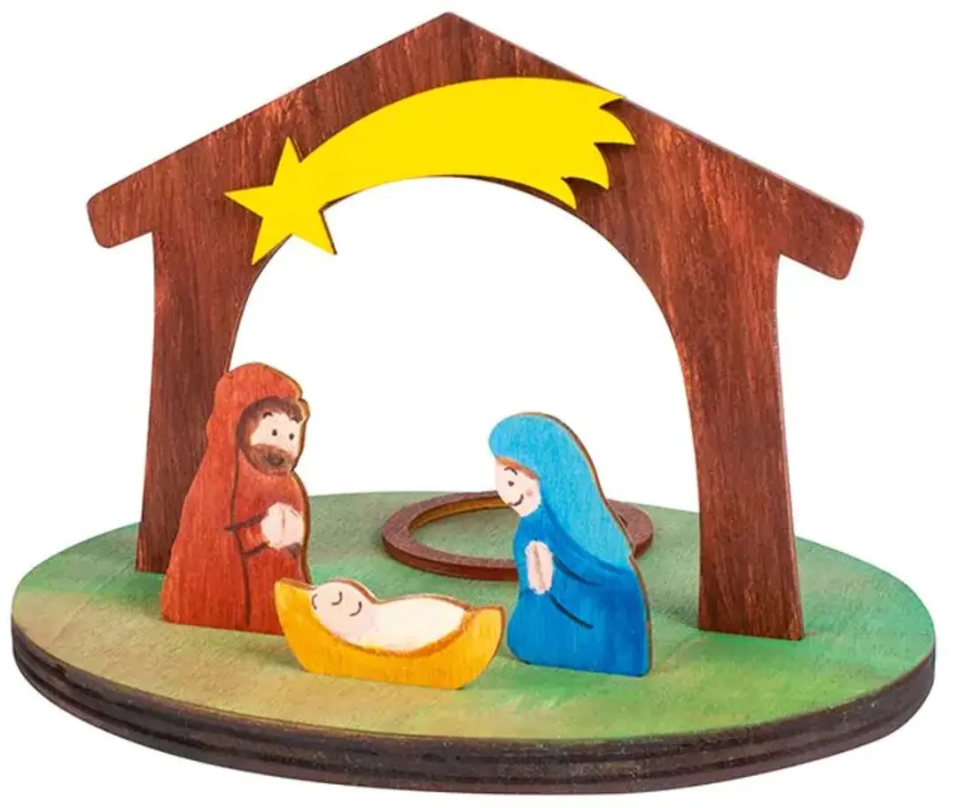 Beleduc Ambachtelijke Kerststal