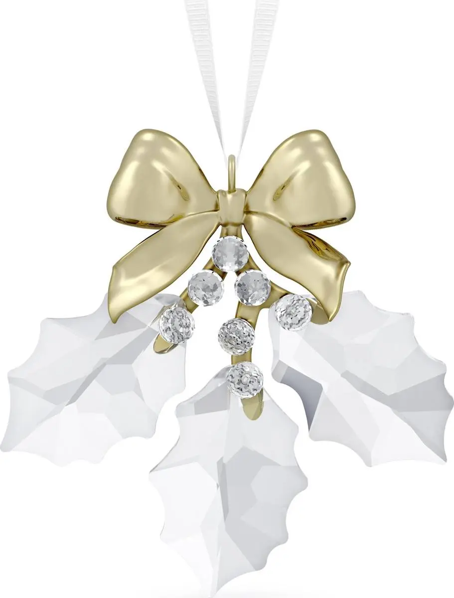 Swarovski beeldjes Hulstbladeren Kerstornament 5685701