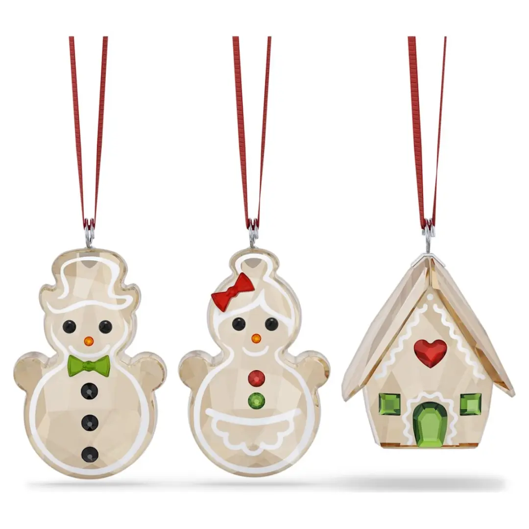 Swarovski Horloges Holiday Cheers Ornament Peperkoek Set 5701511