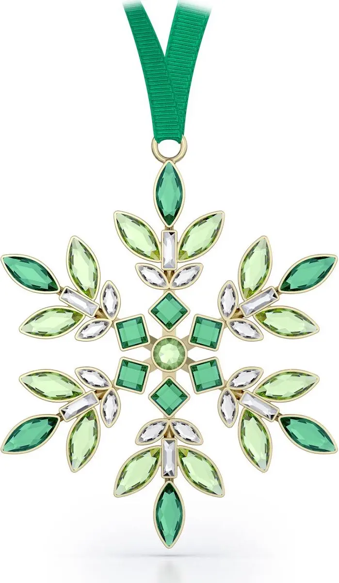 Swarovski Kerstster groen beeldje Gema 5691044