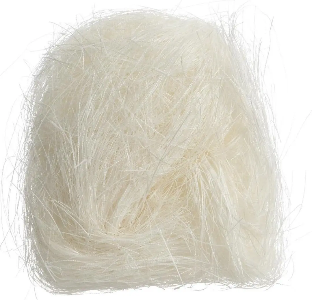 Decoris Engelenaar Lametta - Wit - 20 gram