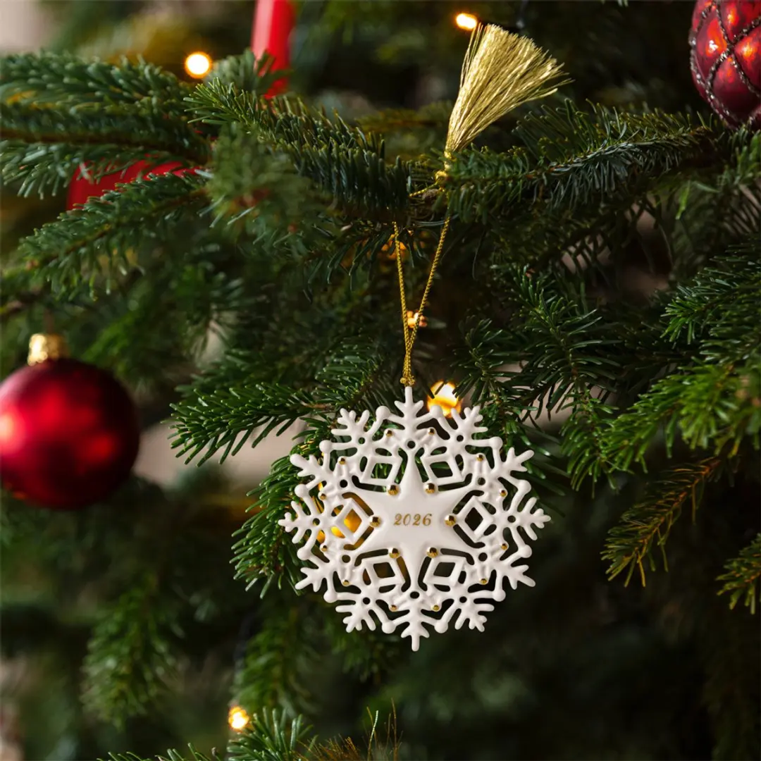 Villeroy & Boch Christmas Classics Sneeuwvlokornament 2026 - afbeelding 4 van 4