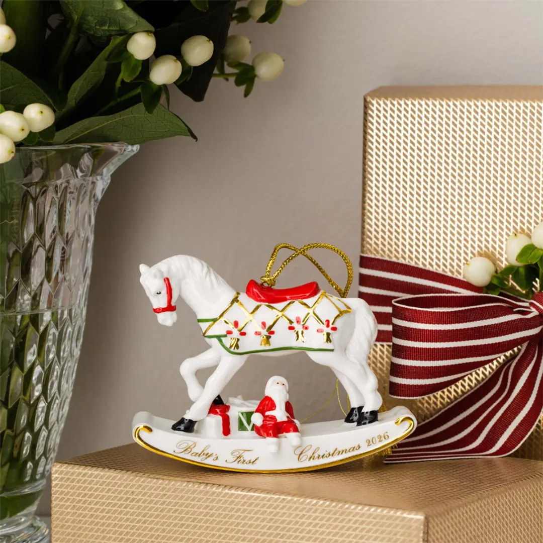 Villeroy & Boch Christmas Classics Schommelpaard Ornament - afbeelding 2 van 5