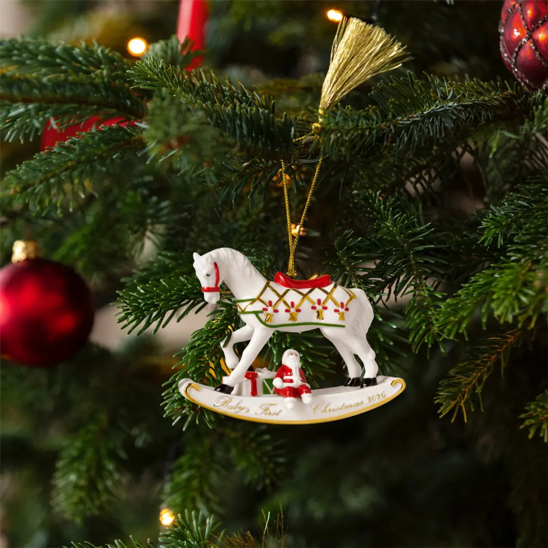Villeroy & Boch Christmas Classics Schommelpaard Ornament - afbeelding 4 van 5