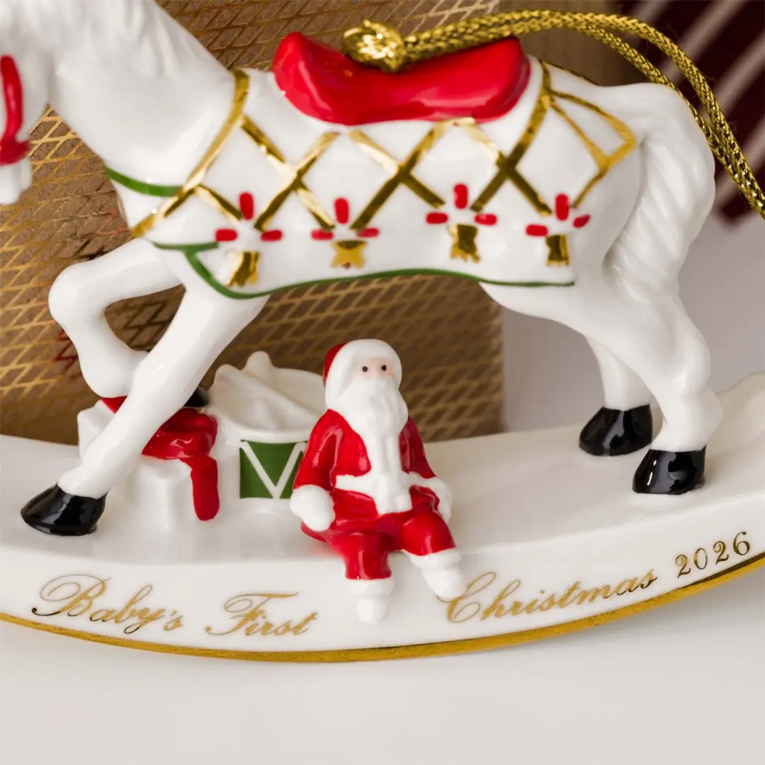 Villeroy & Boch Christmas Classics Schommelpaard Ornament - afbeelding 5 van 5