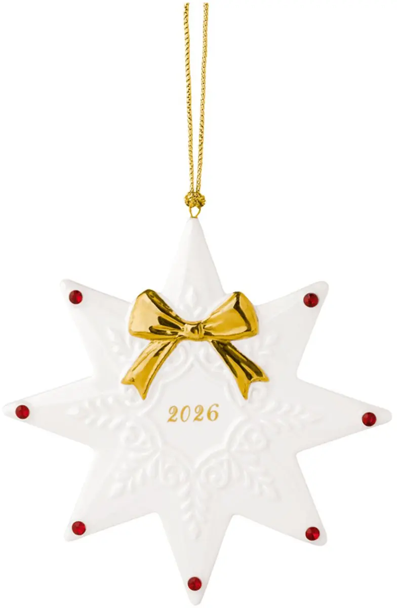 Ornament Stern 2026 Christmas Classics 0,9 x 11,3 x 11,3 cm