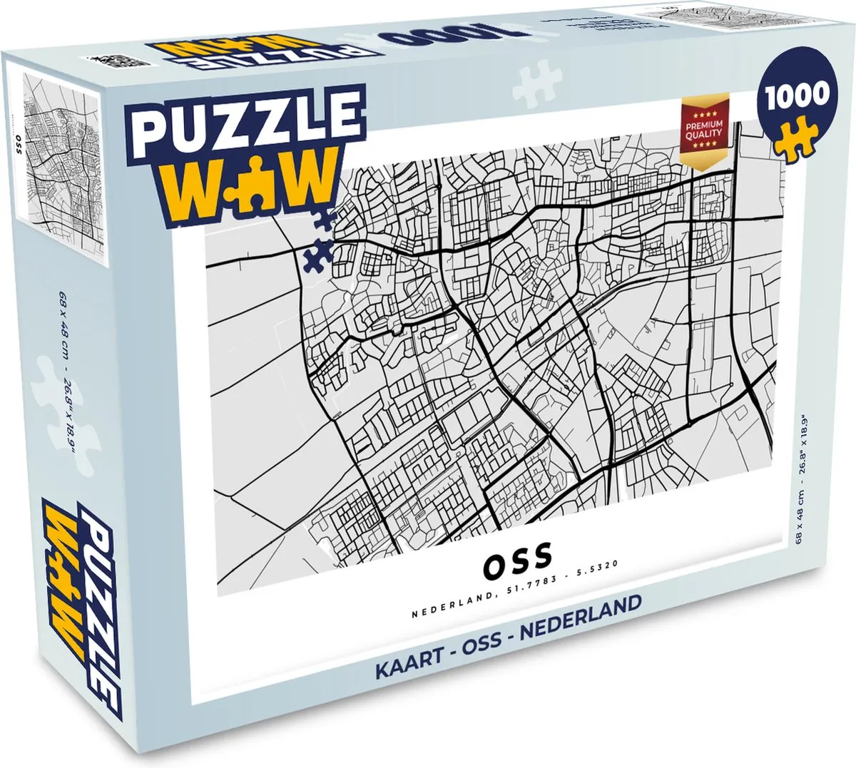 PuzzleWow Legpuzzel 1000 Stuks