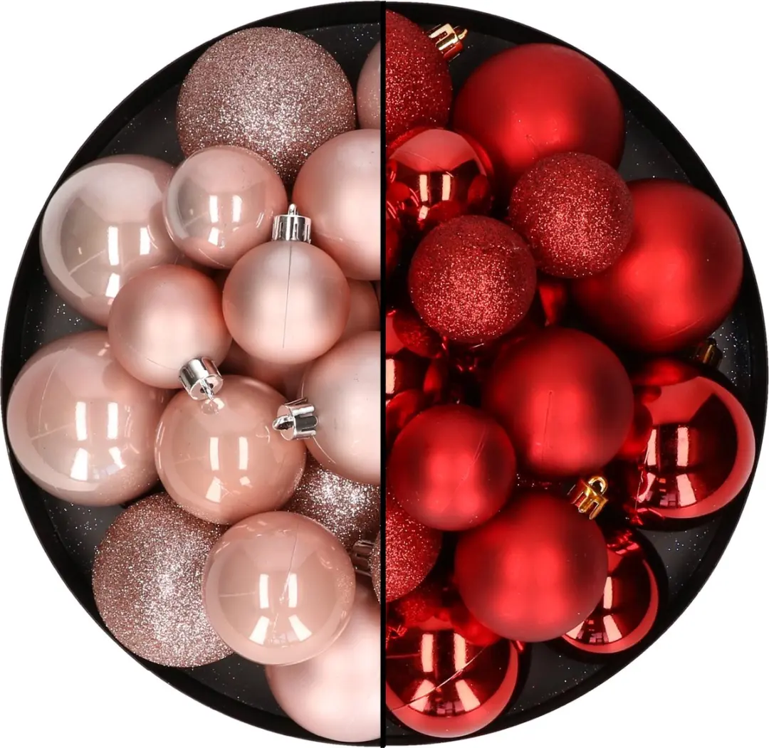 Kerstballen 60x stuks
