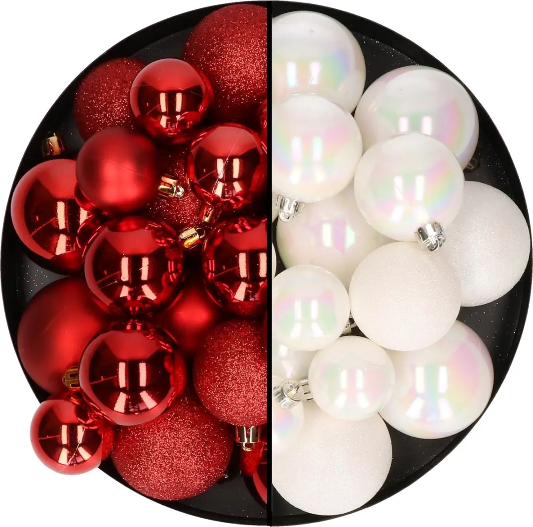 Kerstballen 60x stuks