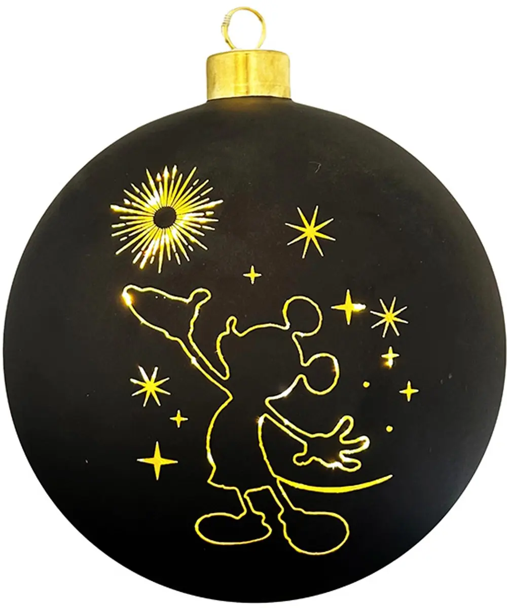 Disney kerstbal met verlichting Mickey Mouse