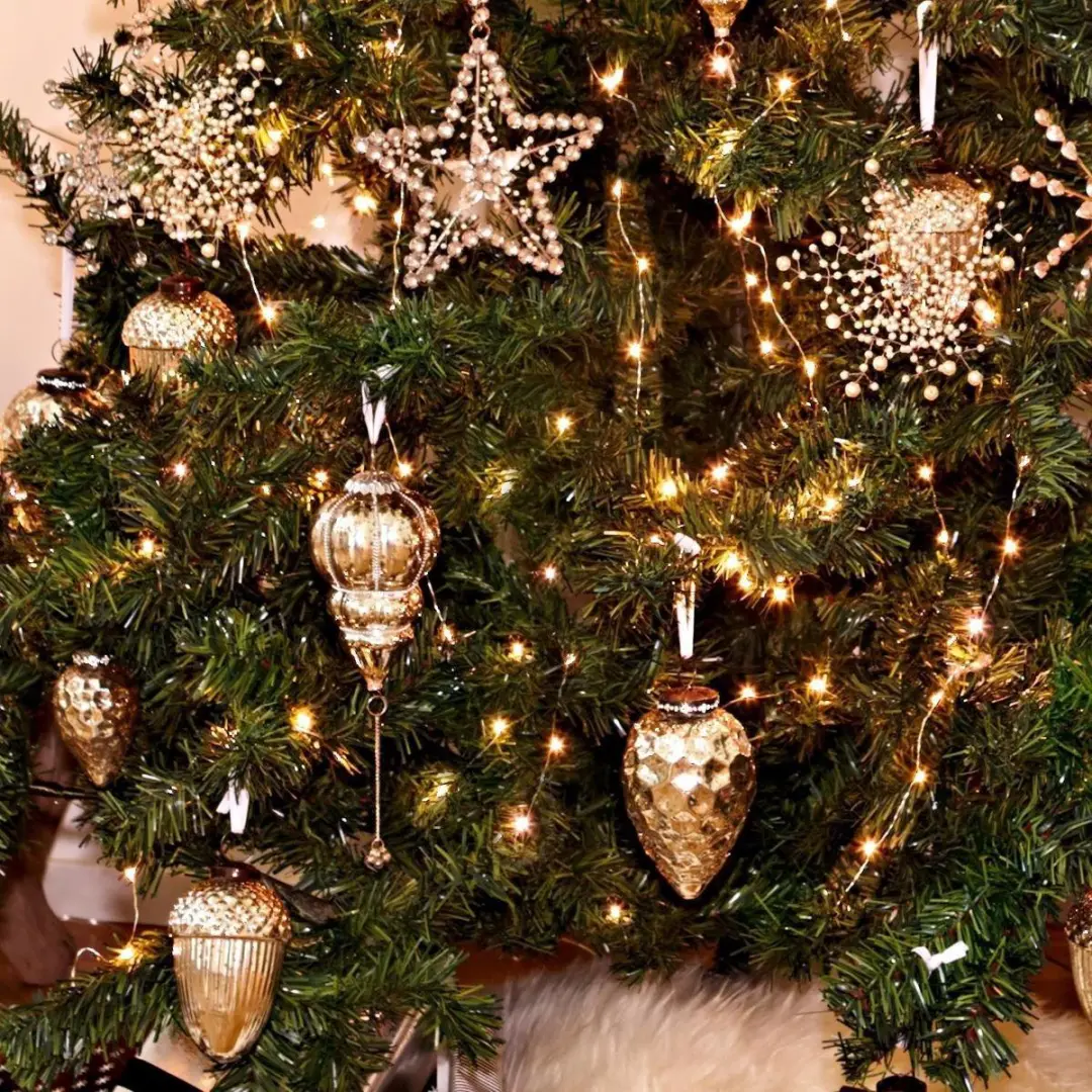 Loberon Kerstversiering-set Bjouterie Antiekzilver