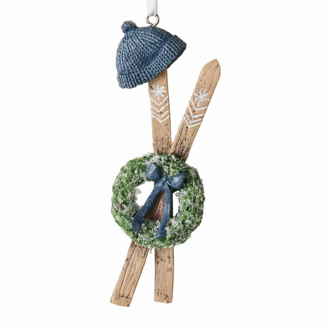 Loberon Papeta Hangers - 4 Stuks Blauw