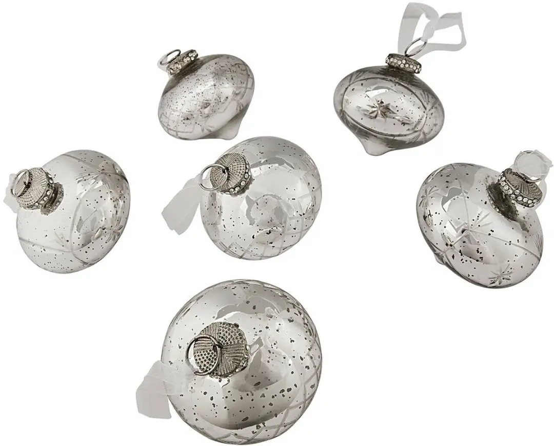 Loberon Kerstversiering Cheshire 6 Stuks