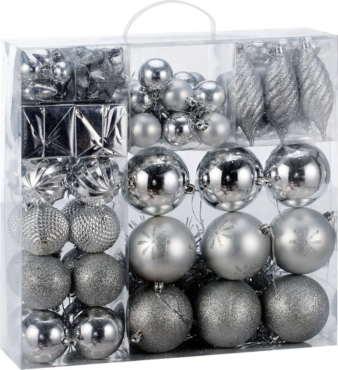 Deuba Kerstboomballen Set 103 Stuks