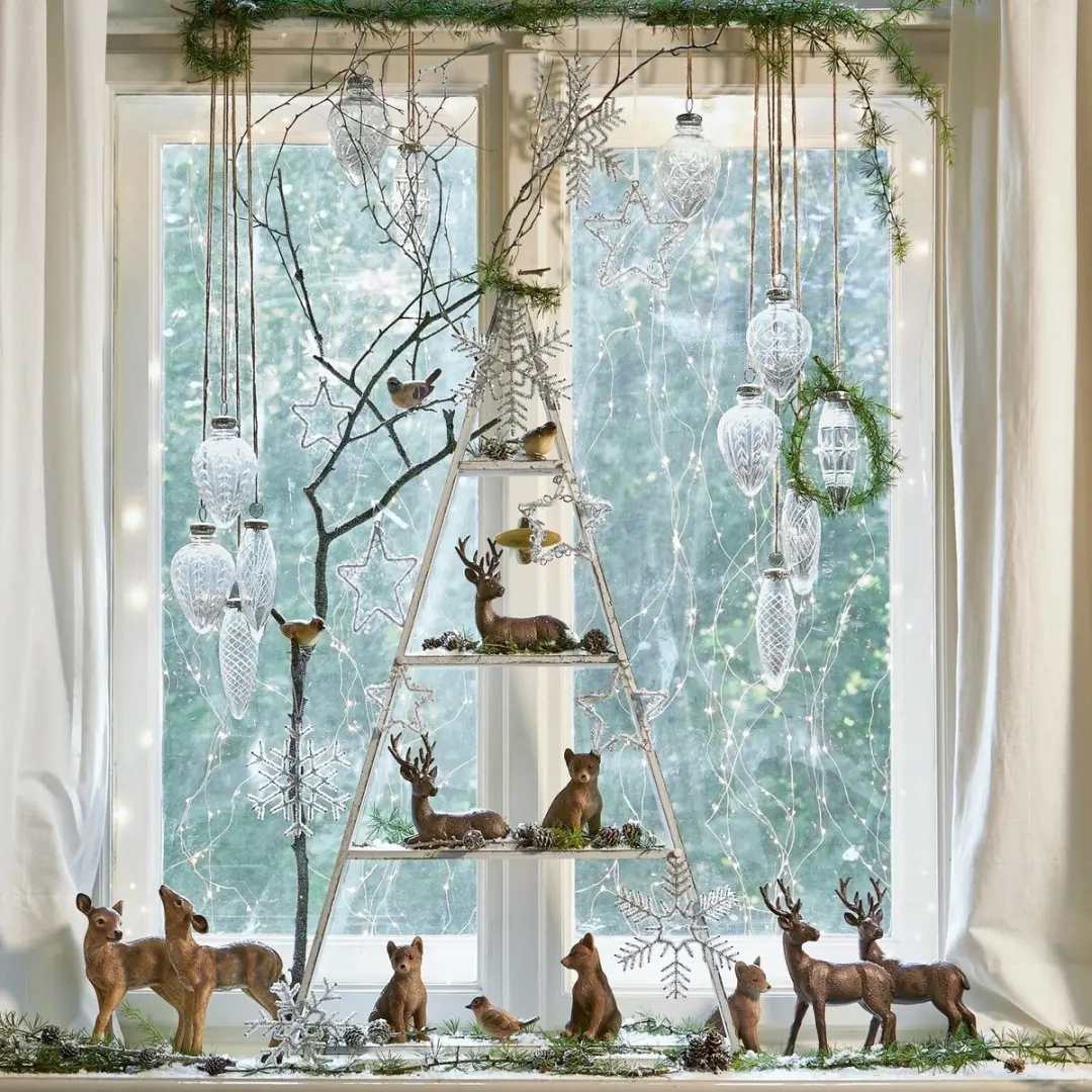 Loberon Kerstversiering Loulay Set - 6 Stuks Ø4.5cm