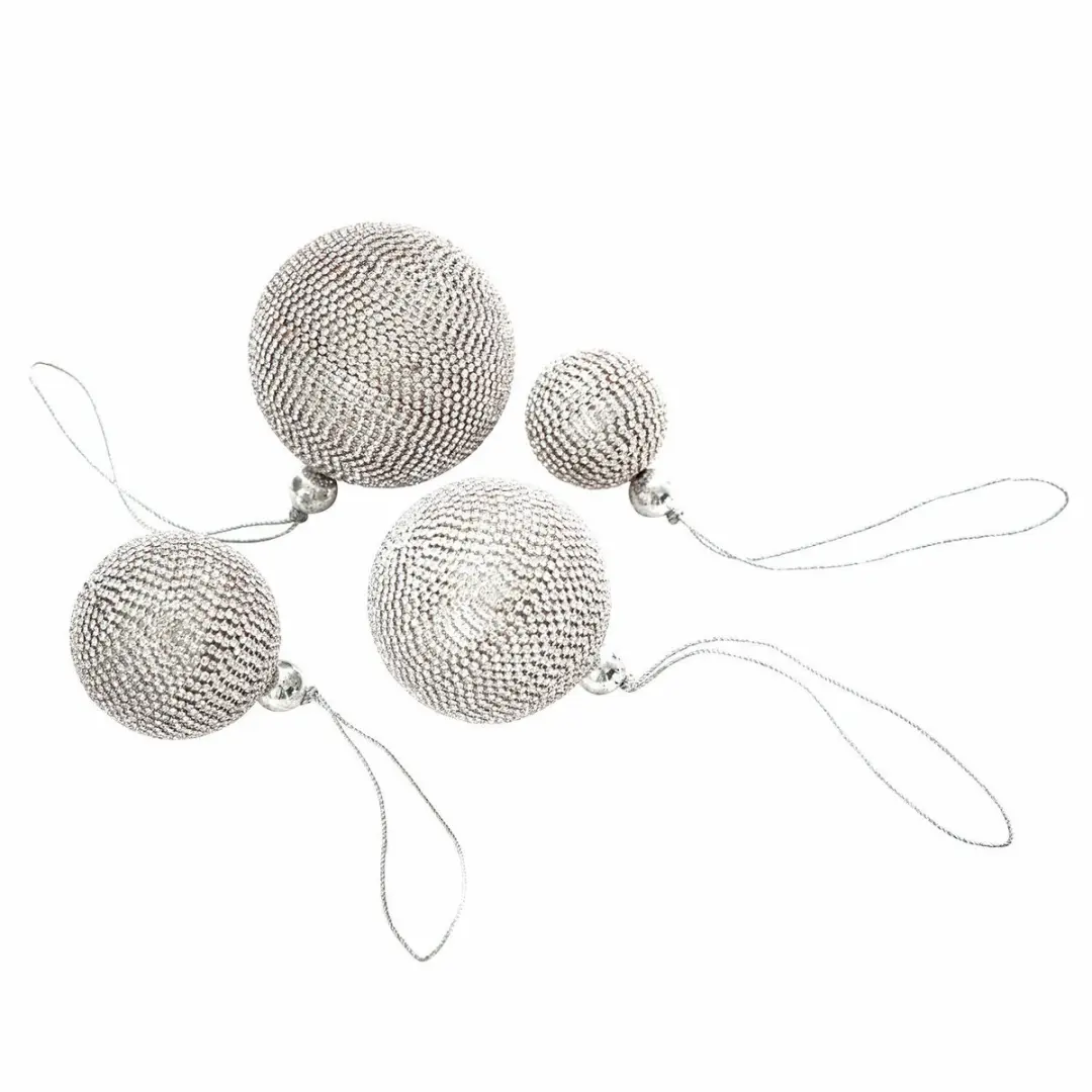 Loberon Kerstbal Set 4 Stuks