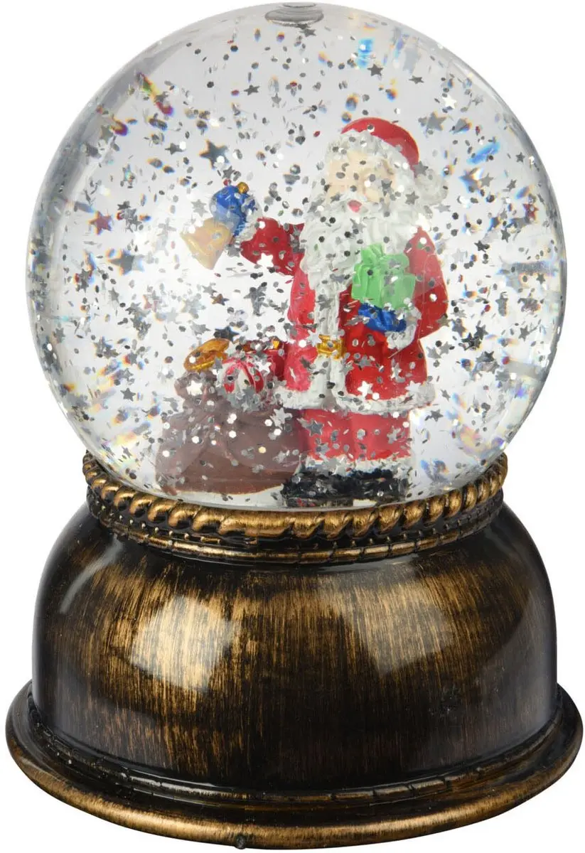 Koopman Kerst Sneeuwbal LED XL - Meerkleurig - afbeelding 4 van 6