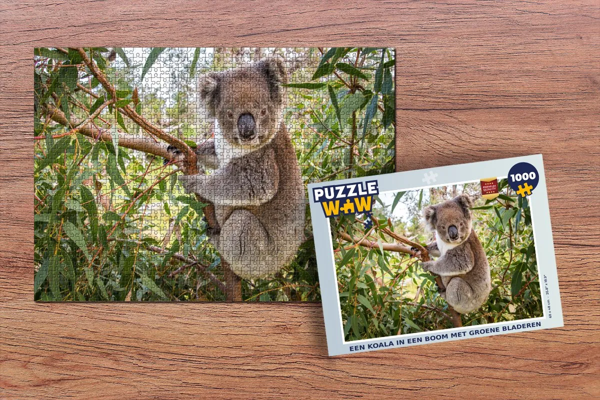 PuzzleWow Koala Legpuzzel 1000 Stuks