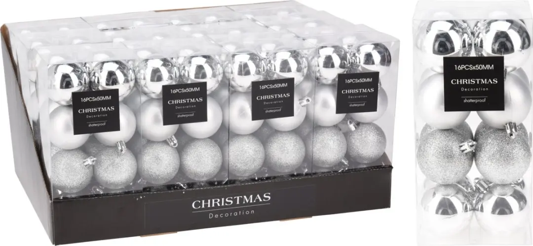 Kerstballen Set 16 Stuks