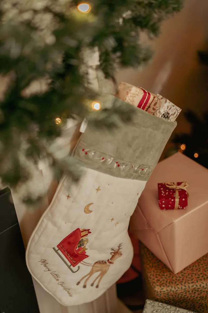 Little Dutch Kerstsok XL - Groen - afbeelding 3 van 5
