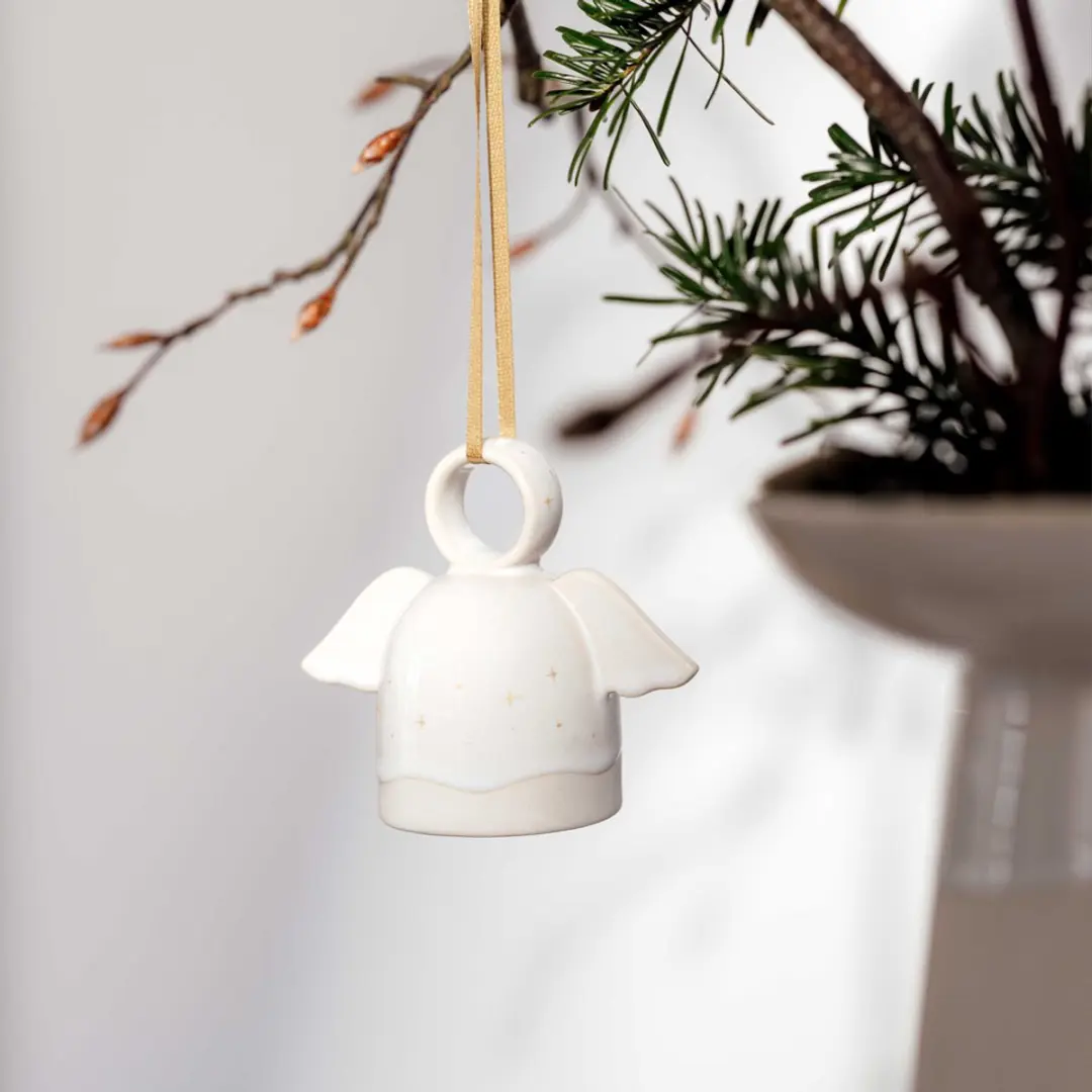 Like by Villeroy & Boch Ornament Engel Winter Glow - Beige - afbeelding 3 van 5