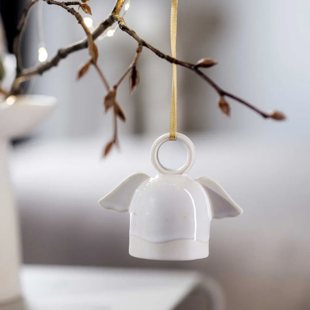 Like by Villeroy & Boch Ornament Engel Winter Glow - Beige - afbeelding 5 van 5