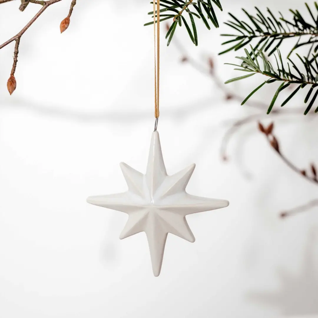 Like by Villeroy & Boch Ornament Stern Winter Glow - Beige - afbeelding 2 van 5