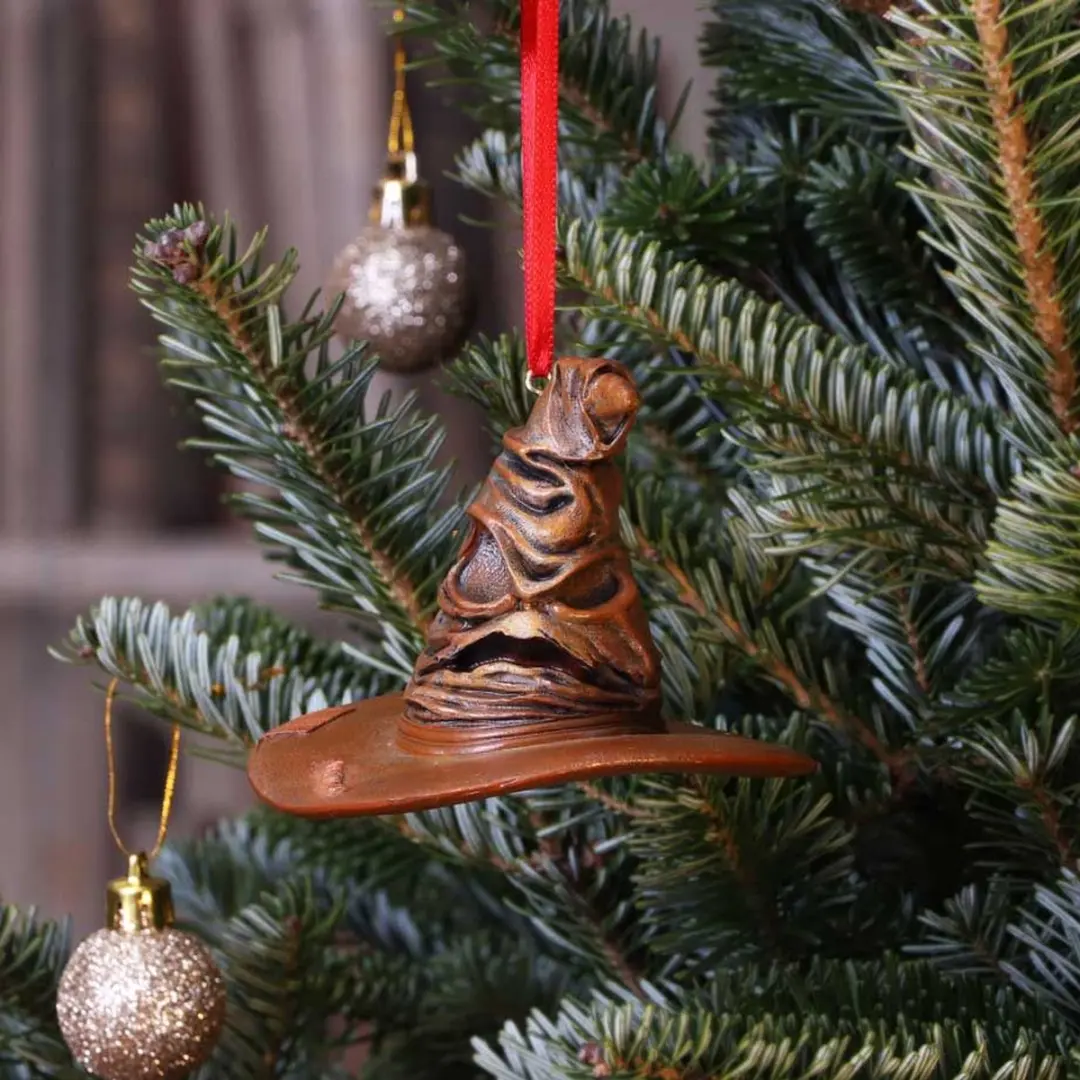 Harry Potter Kerstbal Sorting Hat - 1 Stuk - afbeelding 3 van 6
