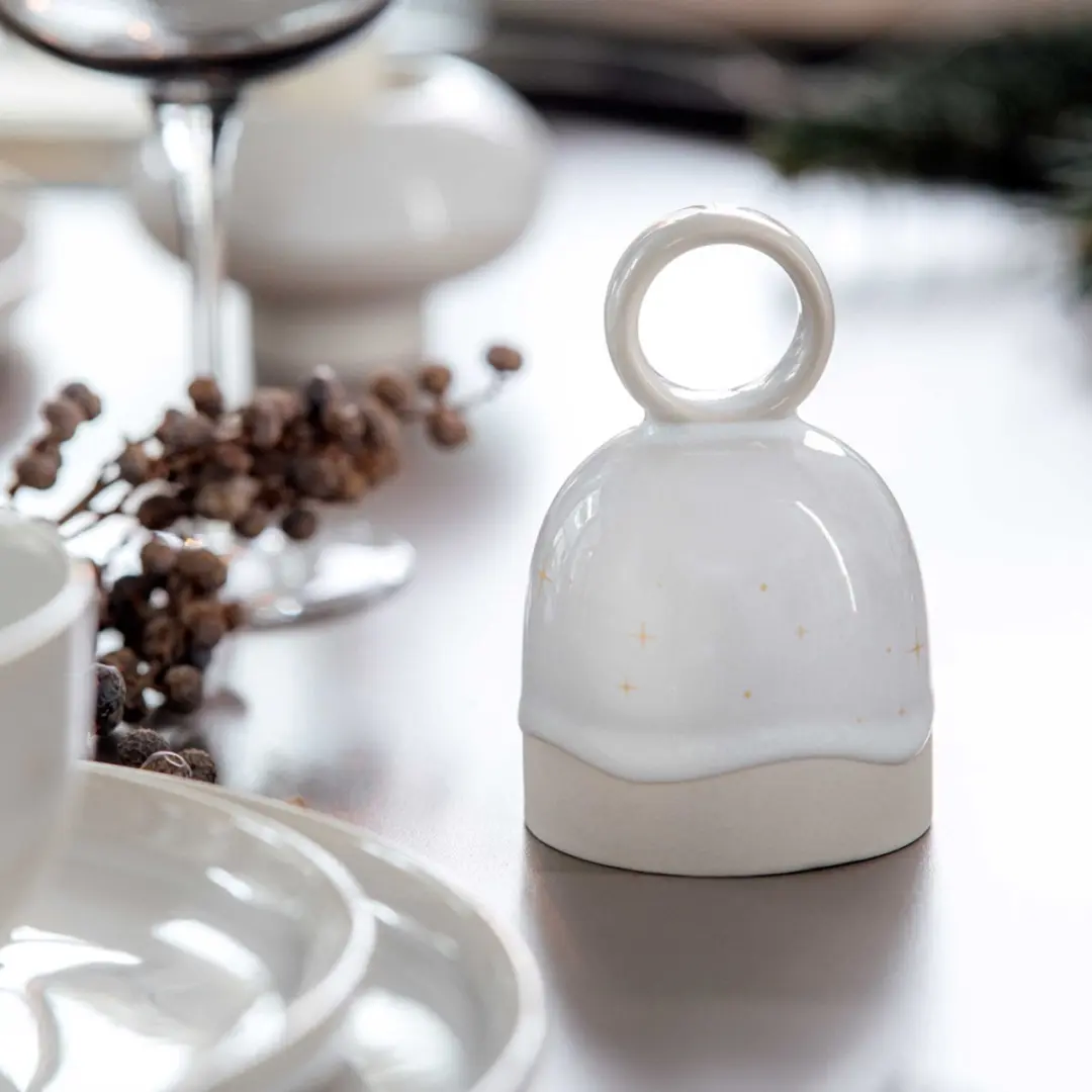 Like by Villeroy & Boch Tischglocke Winter Glow Ø6,6cm - afbeelding 6 van 6