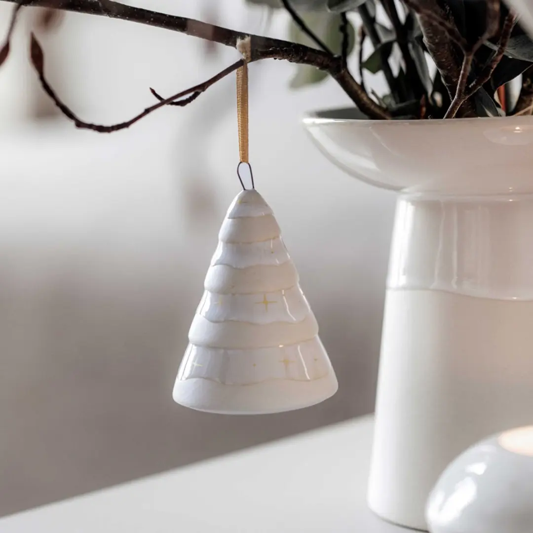 Like by Villeroy & Boch Ornament Tannenbaum Winter Glow - Beige - afbeelding 2 van 5