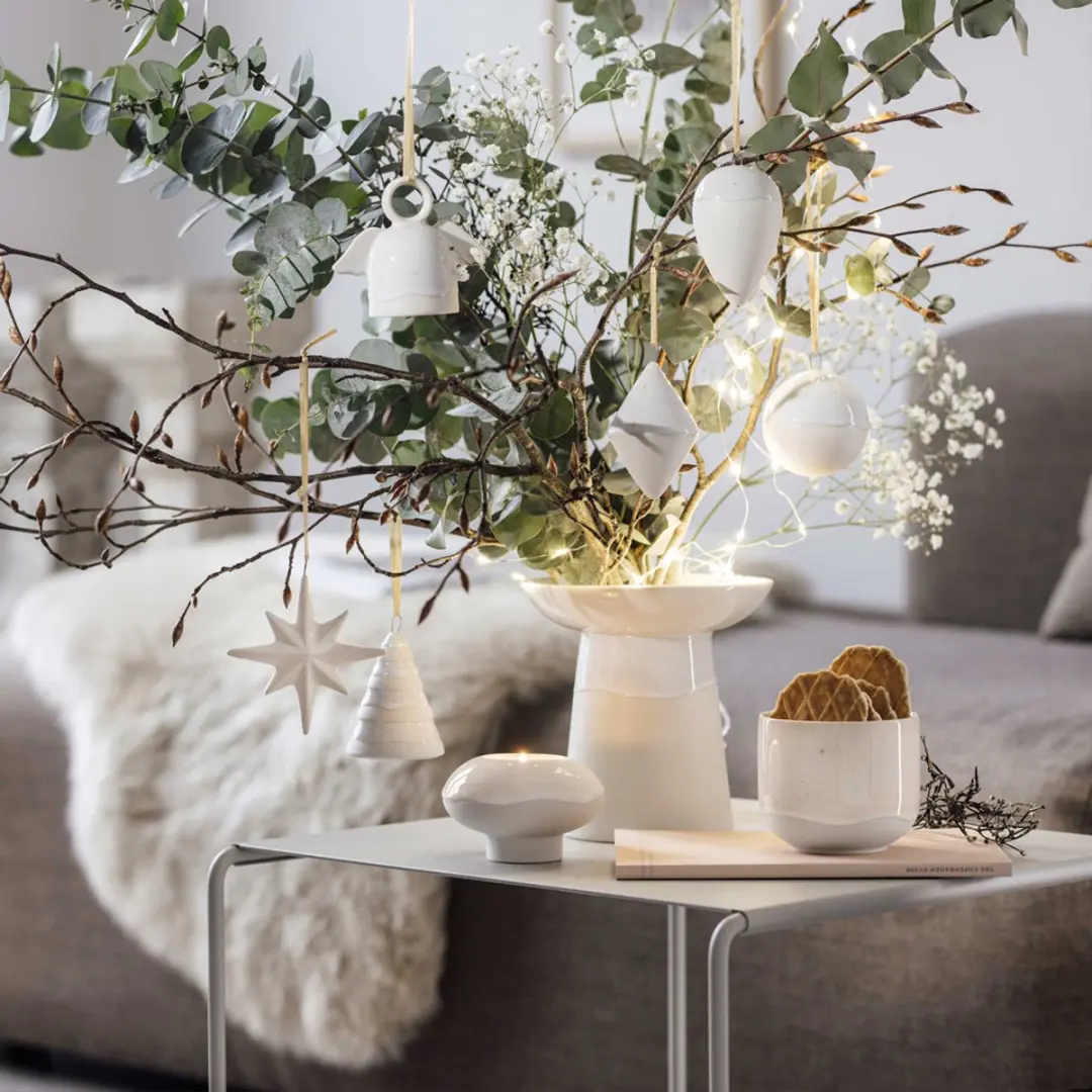 Like by Villeroy & Boch Ornament Tropfen Winter Glow - Beige - afbeelding 2 van 6