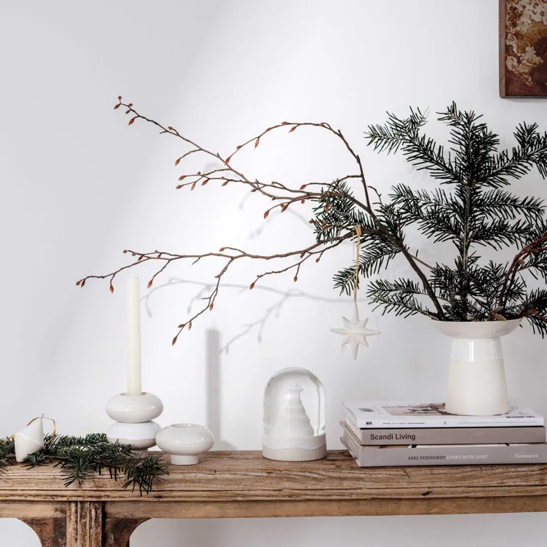 Like by Villeroy & Boch Ornament Doppelkegel Winter Glow - Beige - afbeelding 4 van 6