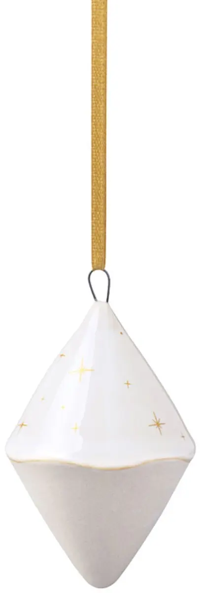 Ornament Doppelkegel Winter Glow