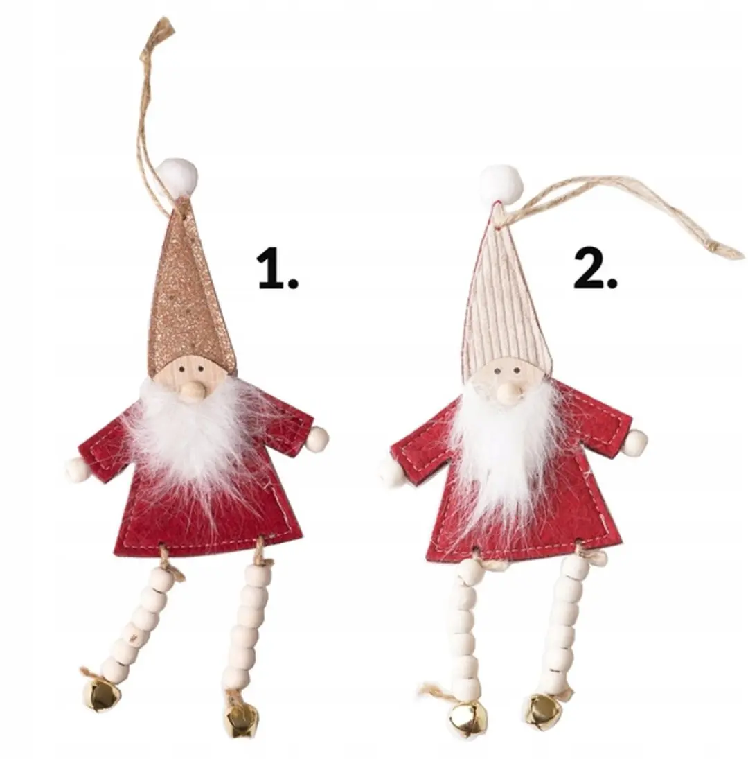 Kerstdecoratie Kabouter met Baard 25 cm
