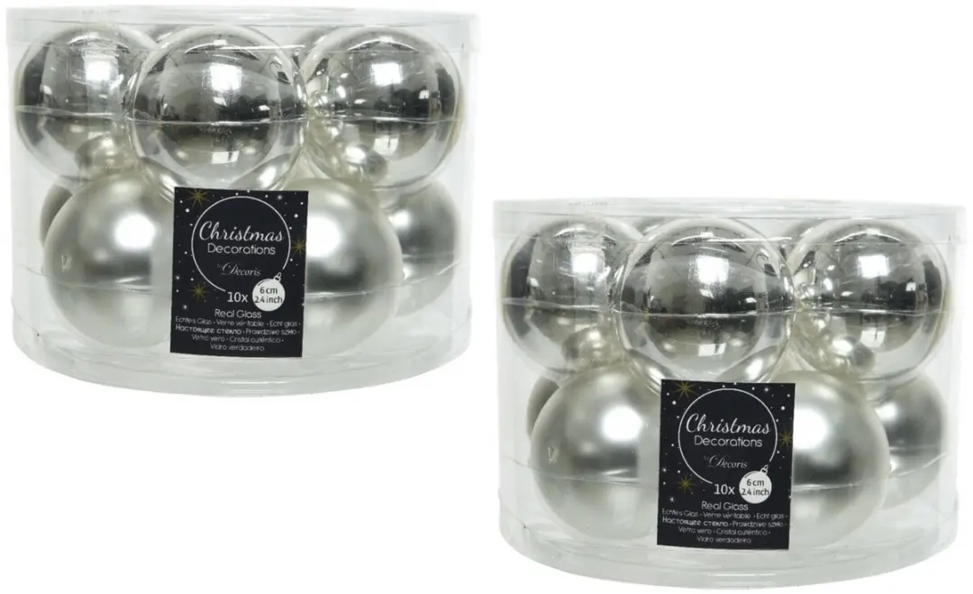 Decoris Kerstballen set