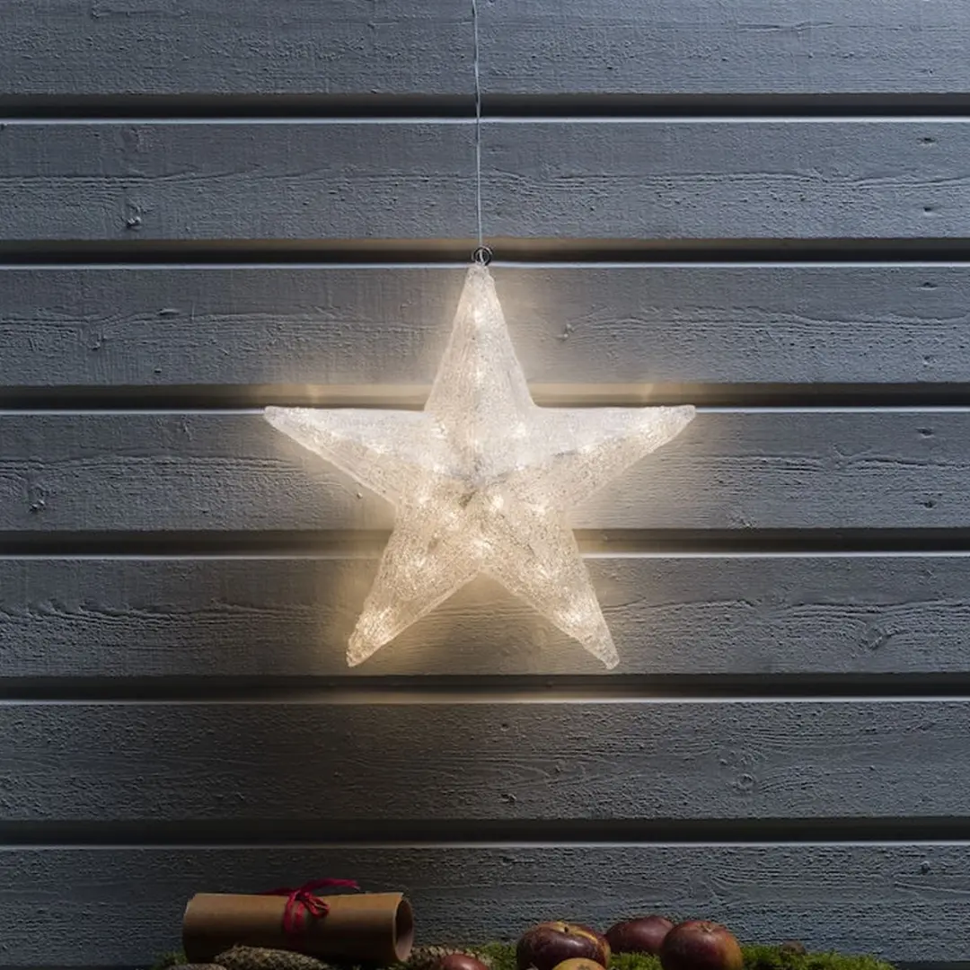 Konstsmide Verlichte Kerstster 40cm - 40 LED Warm Wit - Buiten - afbeelding 5 van 5