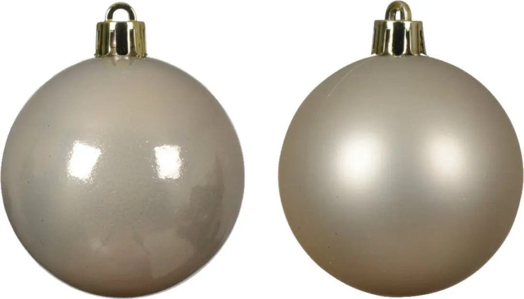 Decoris Kerstballen Kunststof 4cm - 16 stuks - afbeelding 3 van 4